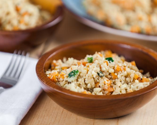 Cauliflower Fried "Rice"
