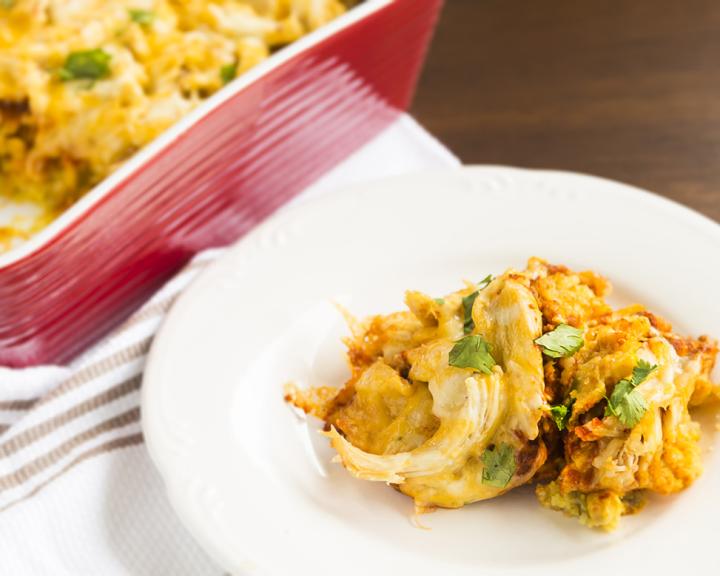 Chicken Nacho Casserole