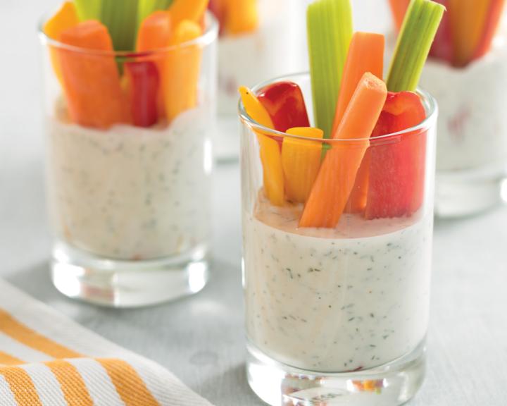 Veggie Dip Cups